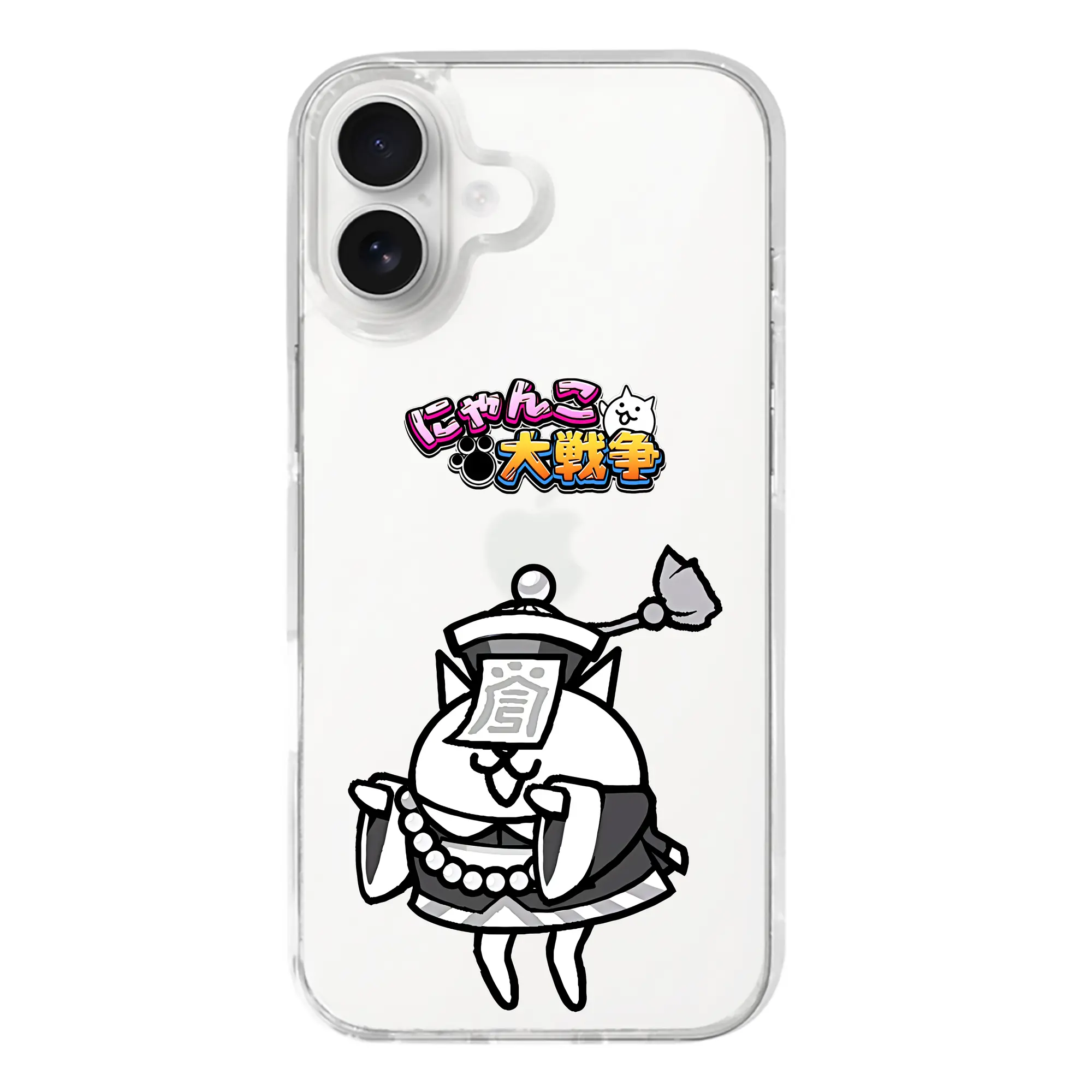 にゃんこ大戦争 グッズ - iPhone 17シリーズ 透明スマホケース – 薄型・耐衝撃・精密フィット保護カバー